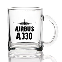 Thumbnail for Airbus A330 & Plane Designed Coffee & Tea Glasses