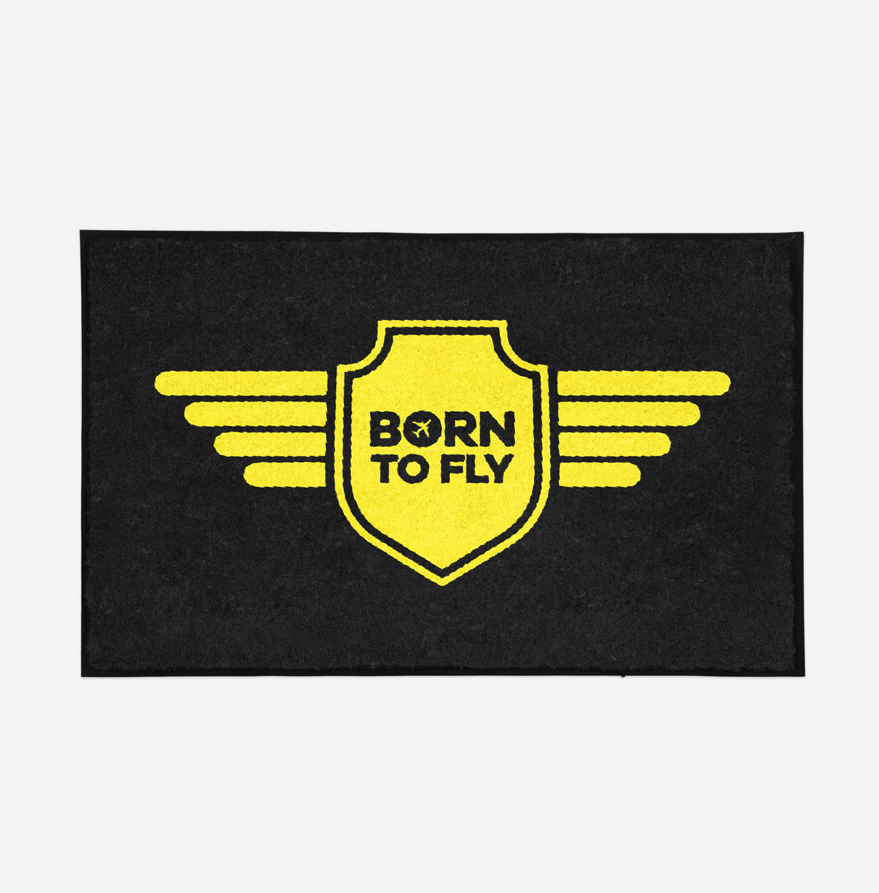 Born To Fly & Badge Designed Door Mats