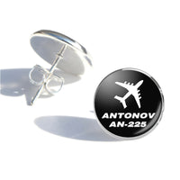 Thumbnail for Antonov AN-225 (28) Designed Stud Earrings