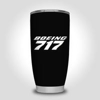 Thumbnail for Boeing 717 & Text Designed Tumbler Travel Mugs