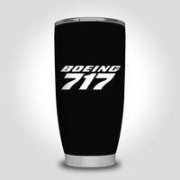 Thumbnail for Boeing 717 & Text Designed Tumbler Travel Mugs