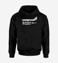 Thumbnail for The McDonnell Douglas MD-11 Designed Hoodies