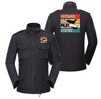Thumbnail for Husband & Dad & Pilot & Legend Designed Military Coats
