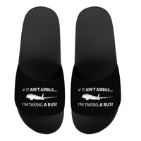 Thumbnail for If It Ain't Airbus I'm Taking A Bus Designed Sport Slippers