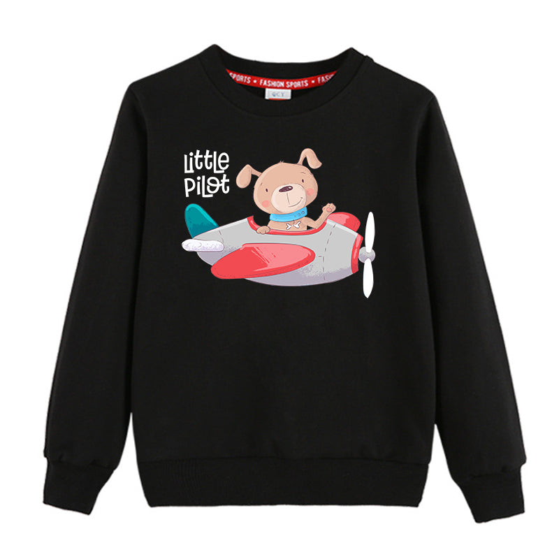 Little Pilot Designed "CHILDREN" Sweatshirts
