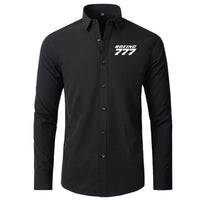 Thumbnail for Boeing 777 & Text Designed Long Sleeve Shirts