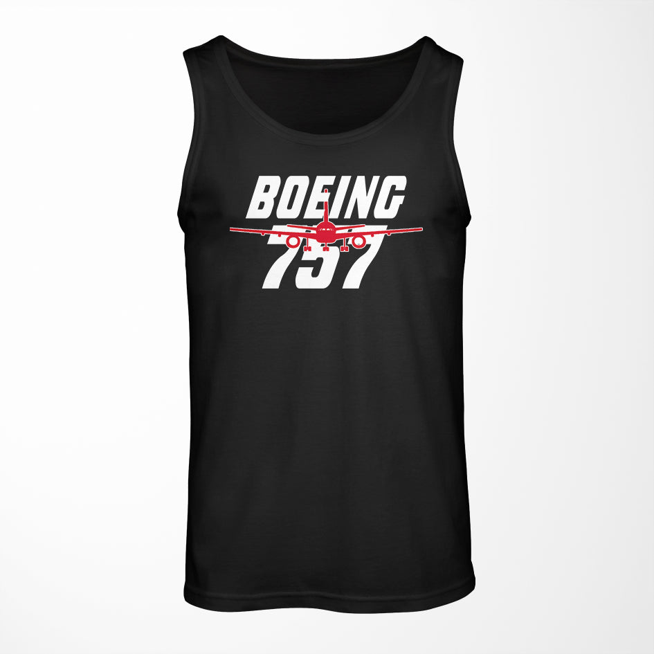 Amazing Boeing 757 Designed Tank Tops