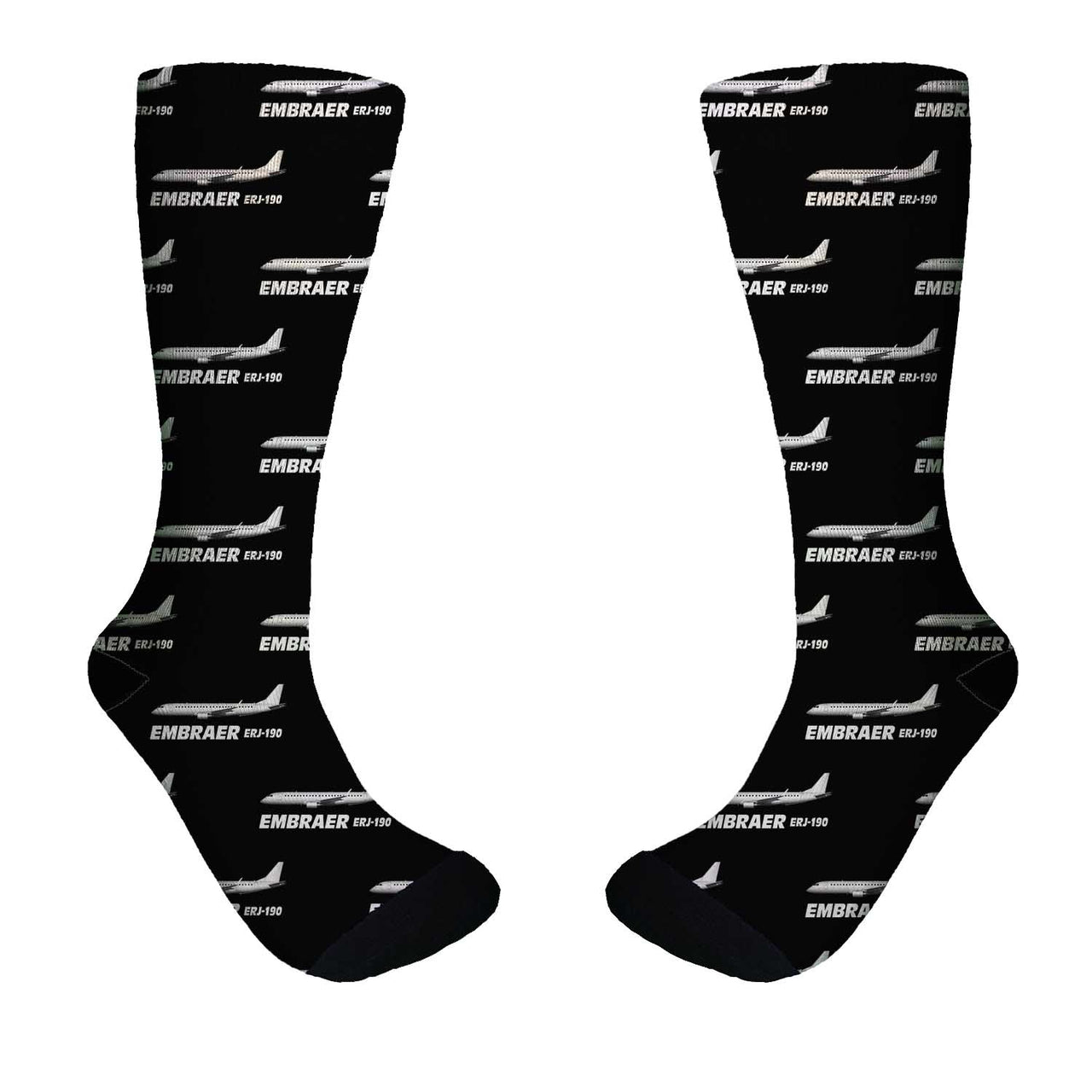 The Embraer ERJ-190 Designed Socks