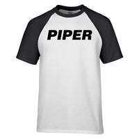 Thumbnail for Piper & Text Designed Raglan T-Shirts