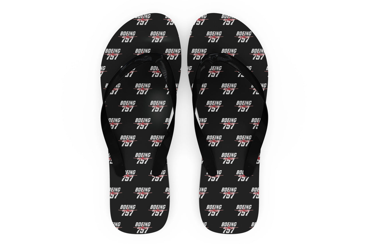 Amazing Boeing 757 Designed Slippers (Flip Flops)