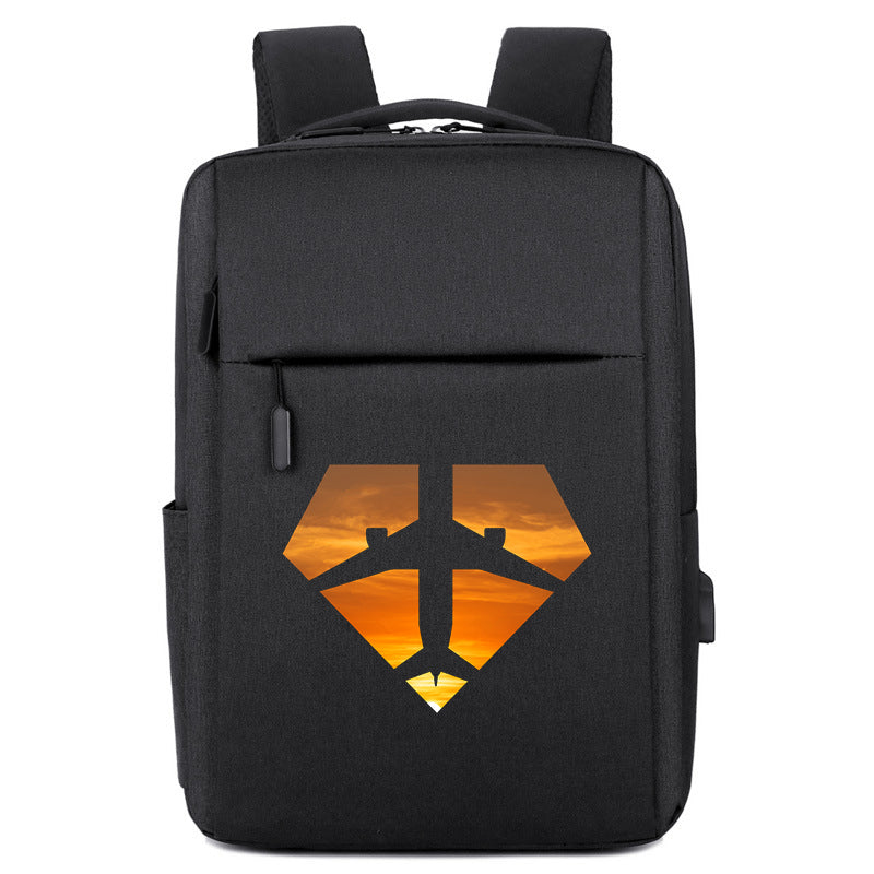 Supermen of The Skies (Sunset) Designed Super Travel Bags