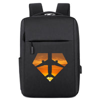 Thumbnail for Supermen of The Skies (Sunset) Designed Super Travel Bags