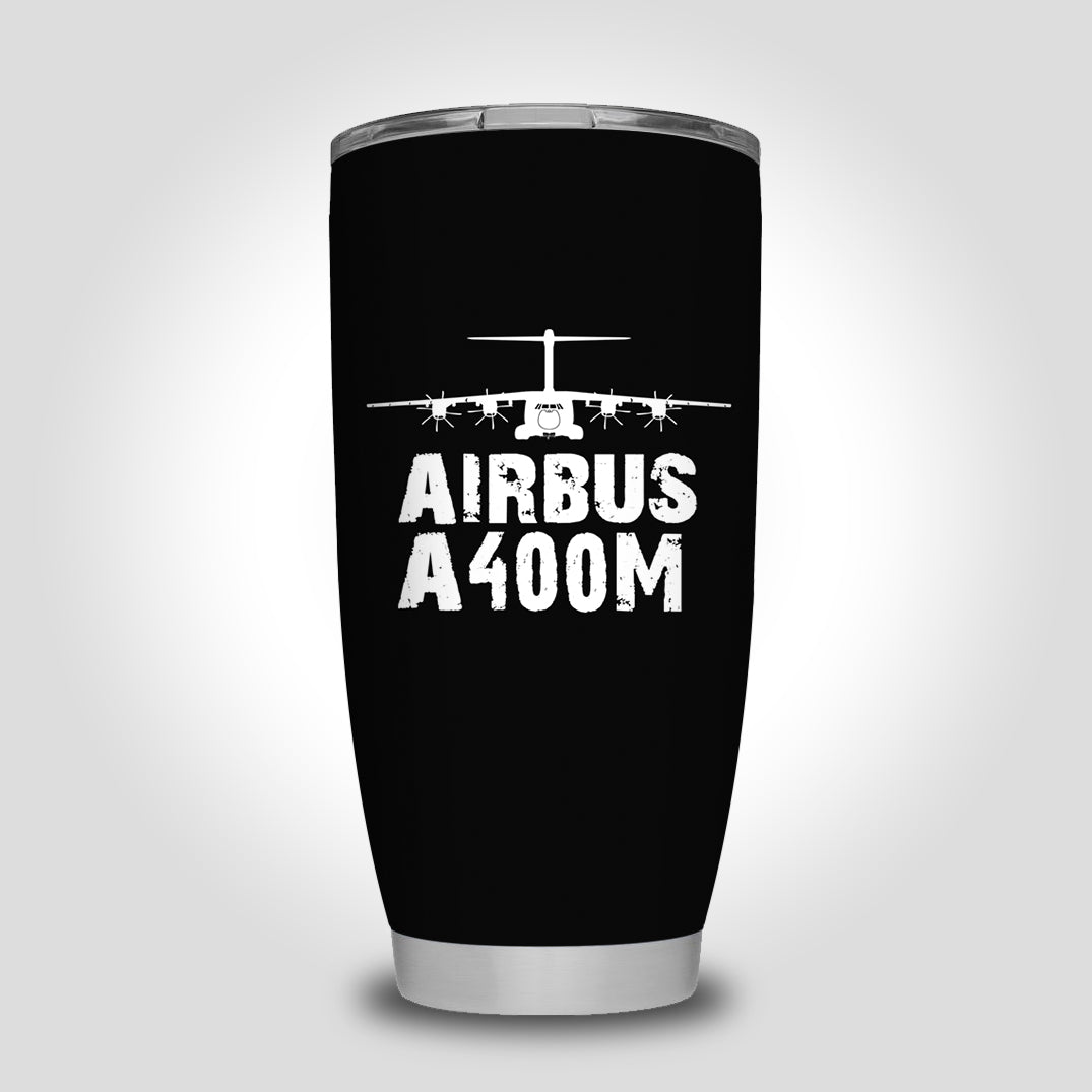 Airbus A400M & Plane Designed Tumbler Travel Mugs
