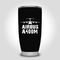 Thumbnail for Airbus A400M & Plane Designed Tumbler Travel Mugs
