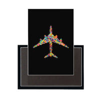 Thumbnail for Colourful Airplane Designed Magnets