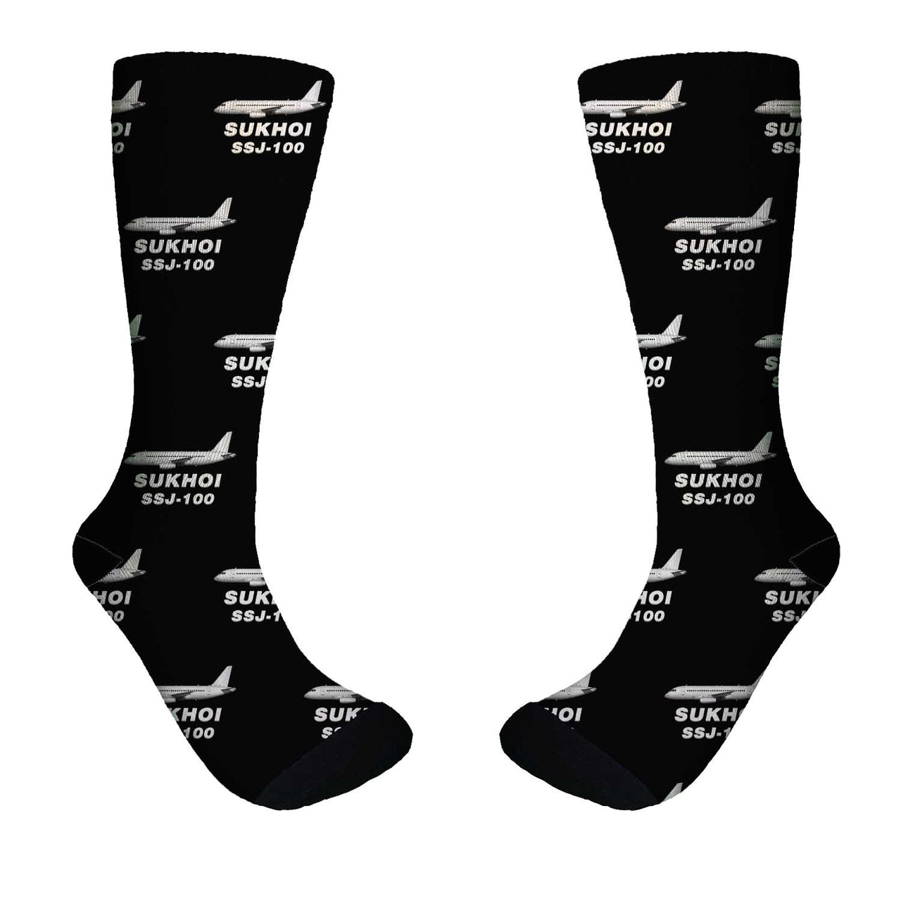 Sukhoi Superjet 100 Designed Socks