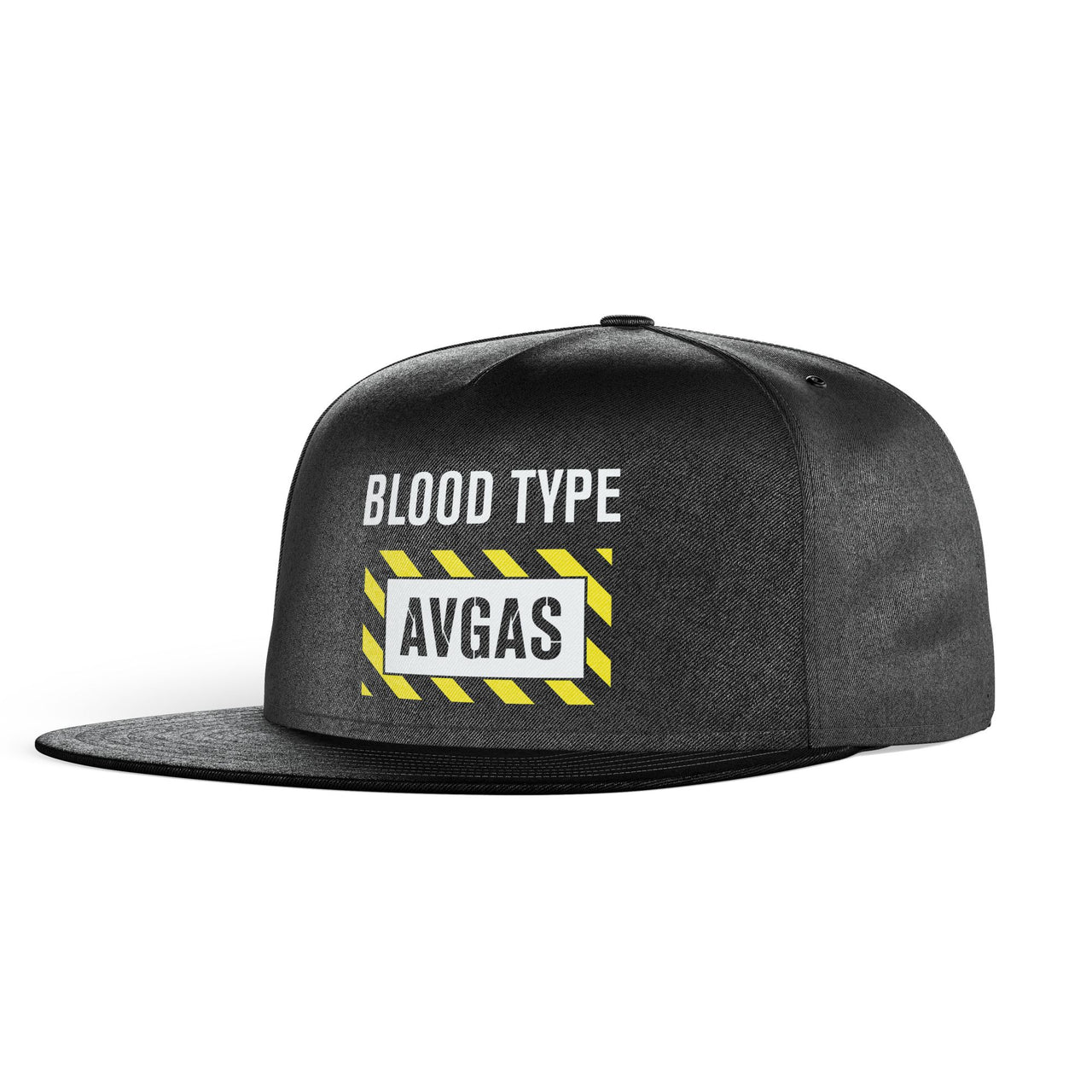 Blood Type AVGAS Designed Snapback Caps & Hats