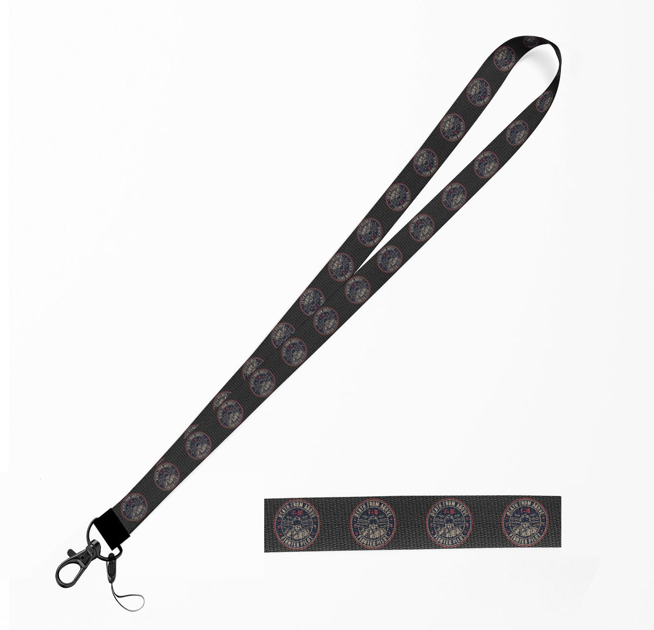 Fighter Jet 16 - Death From Above Designed Lanyard & ID Holders