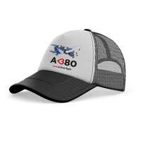 Thumbnail for Airbus A380 Love at first flight Designed Trucker Caps & Hats