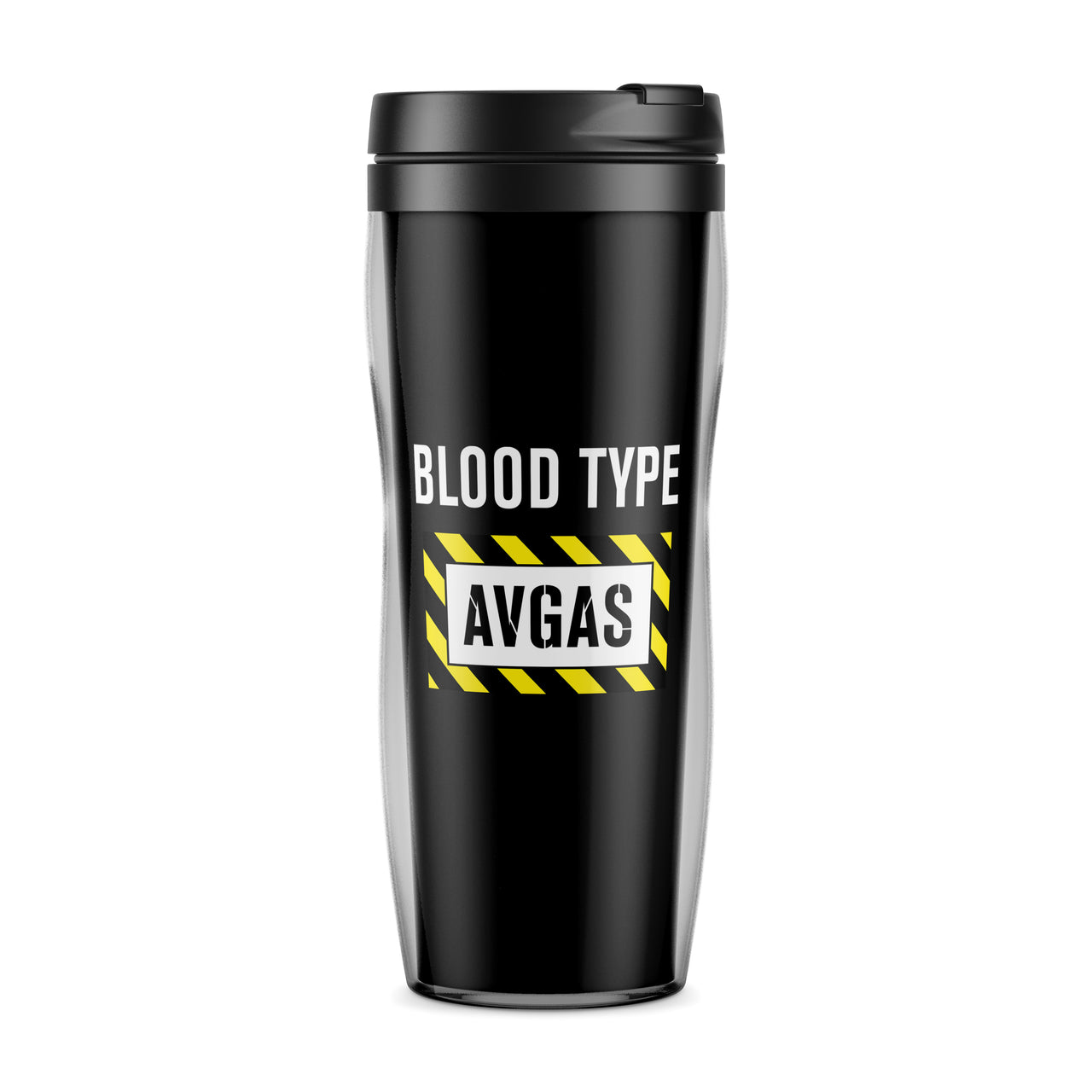 Blood Type AVGAS Designed Travel Mugs
