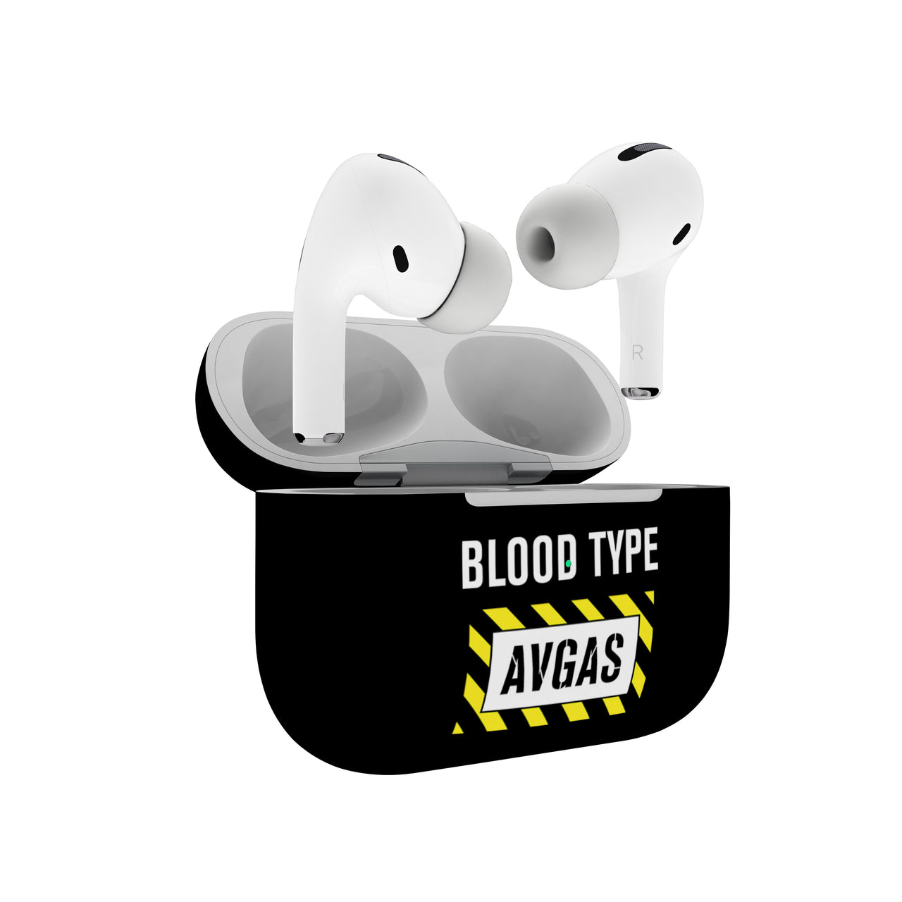 Blood Type AVGAS Designed AirPods "Pro" Cases