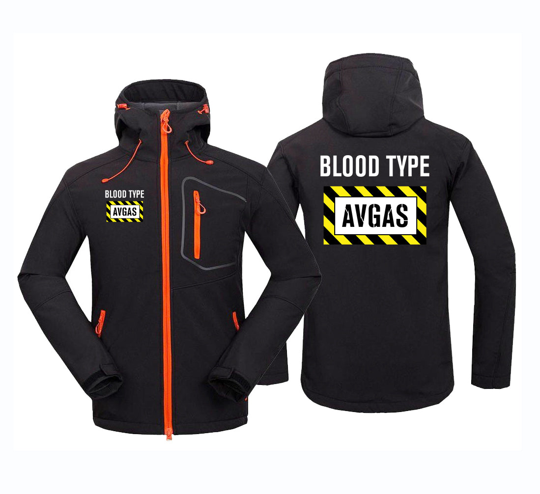 Blood Type AVGAS Polar Style Jackets