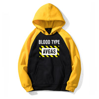 Thumbnail for Blood Type AVGAS Designed Colourful Hoodies