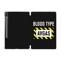 Thumbnail for Blood Type AVGAS Designed Samsung Tablet Cases