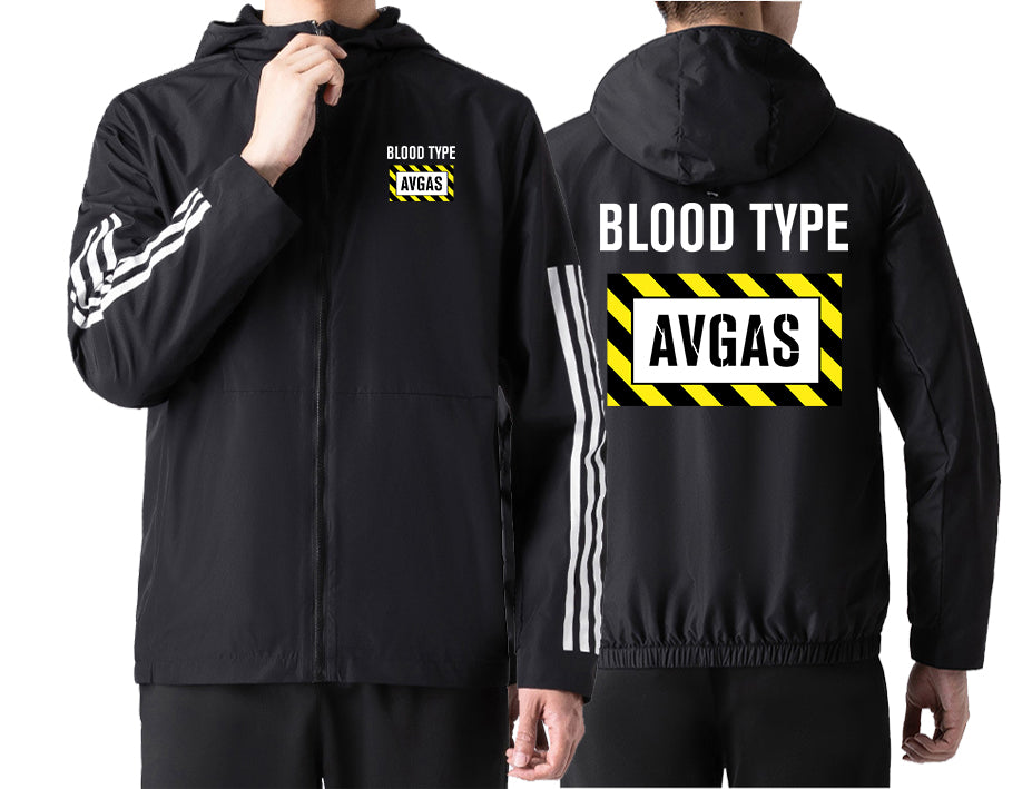 Blood Type AVGAS Designed Sport Style Jackets