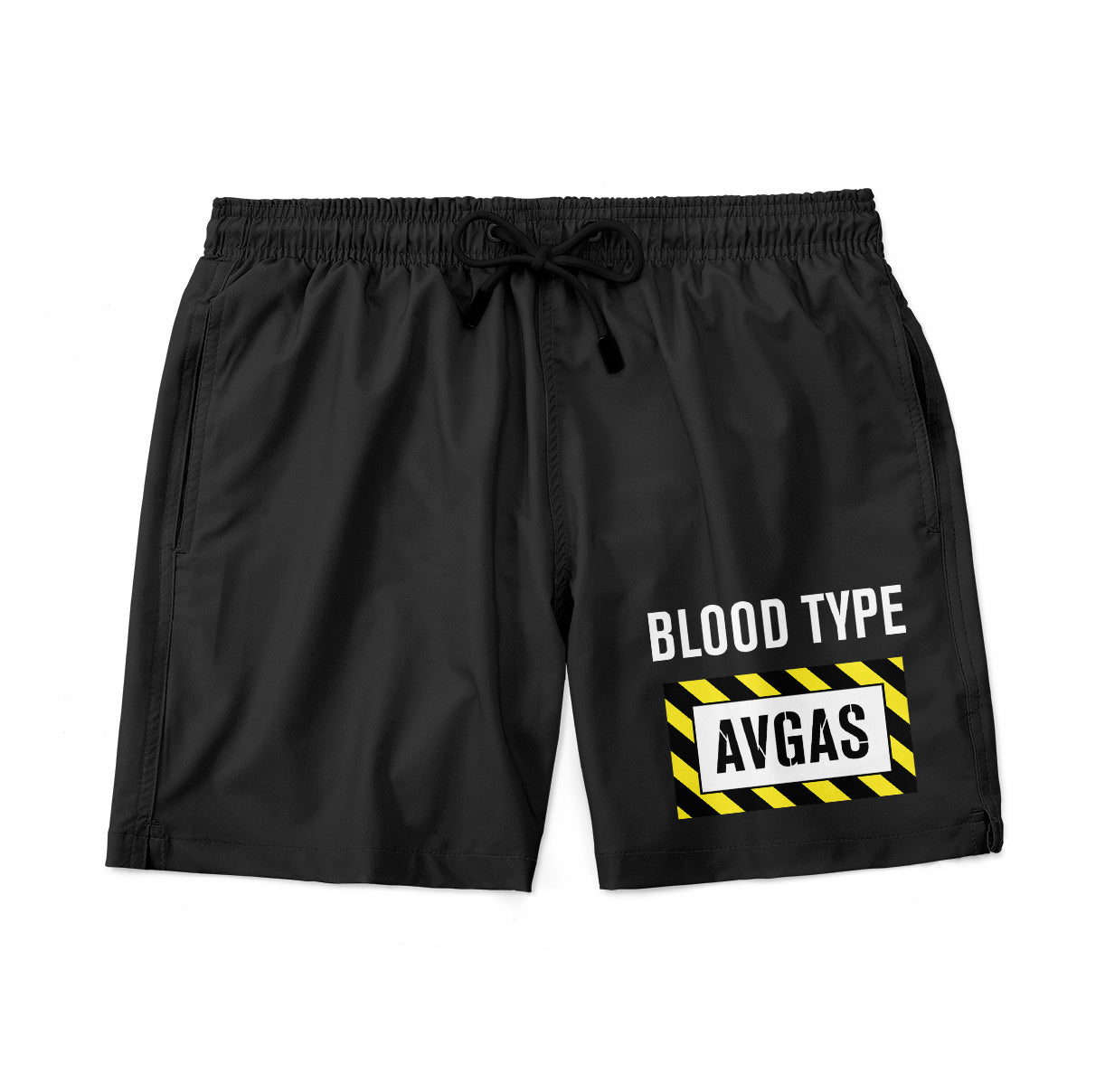 Blood Type AVGAS Designed Swim Trunks & Shorts