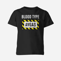 Thumbnail for Blood Type AVGAS Designed Children T-Shirts