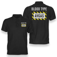 Thumbnail for Blood Type AVGAS Designed Double Side Polo T-Shirts