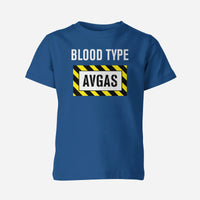 Thumbnail for Blood Type AVGAS Designed Children T-Shirts