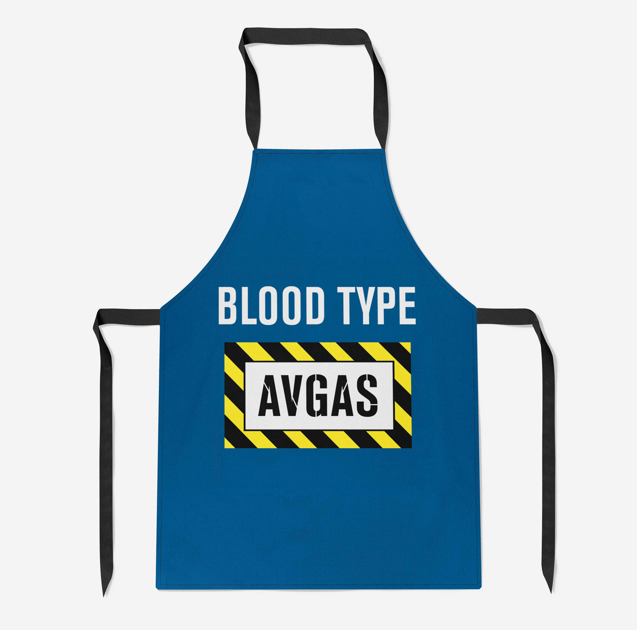 Blood Type AVGAS Designed Kitchen Aprons