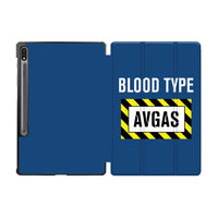 Thumbnail for Blood Type AVGAS Designed Samsung Tablet Cases