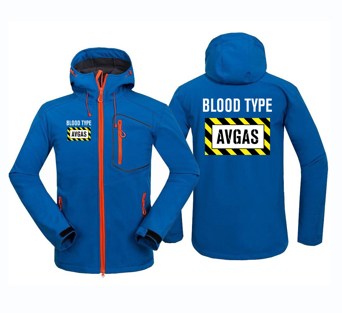 Blood Type AVGAS Polar Style Jackets