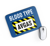 Thumbnail for Blood Type AVGAS Designed Mouse Pads