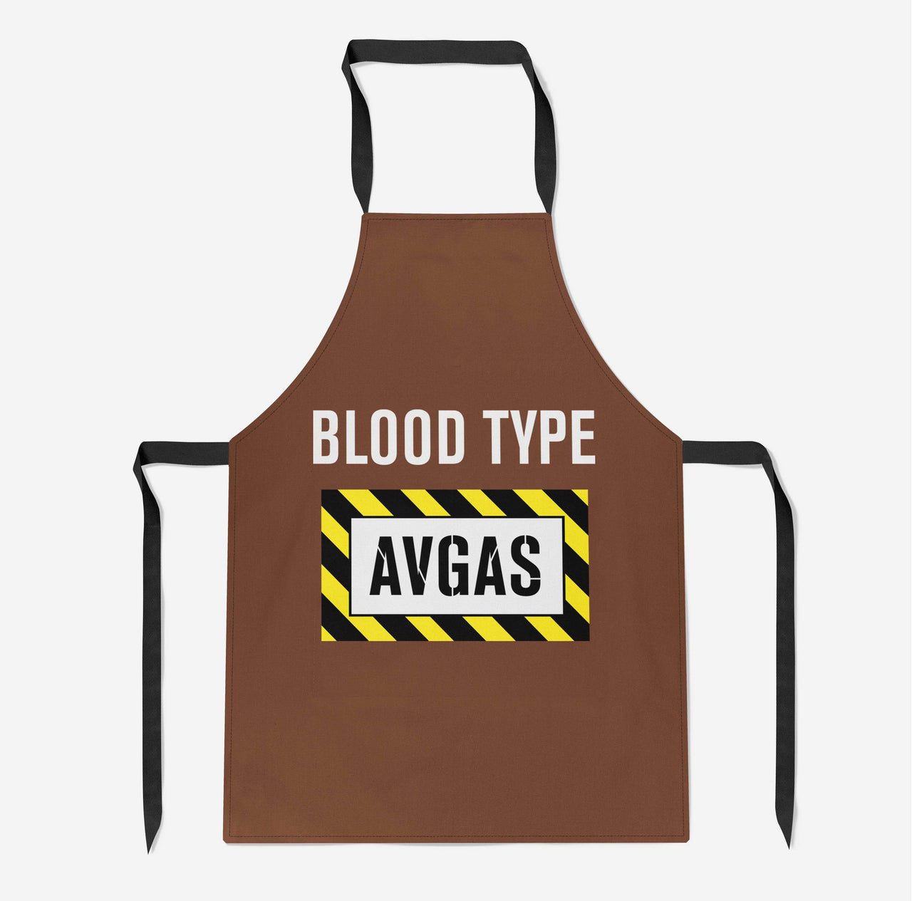 Blood Type AVGAS Designed Kitchen Aprons