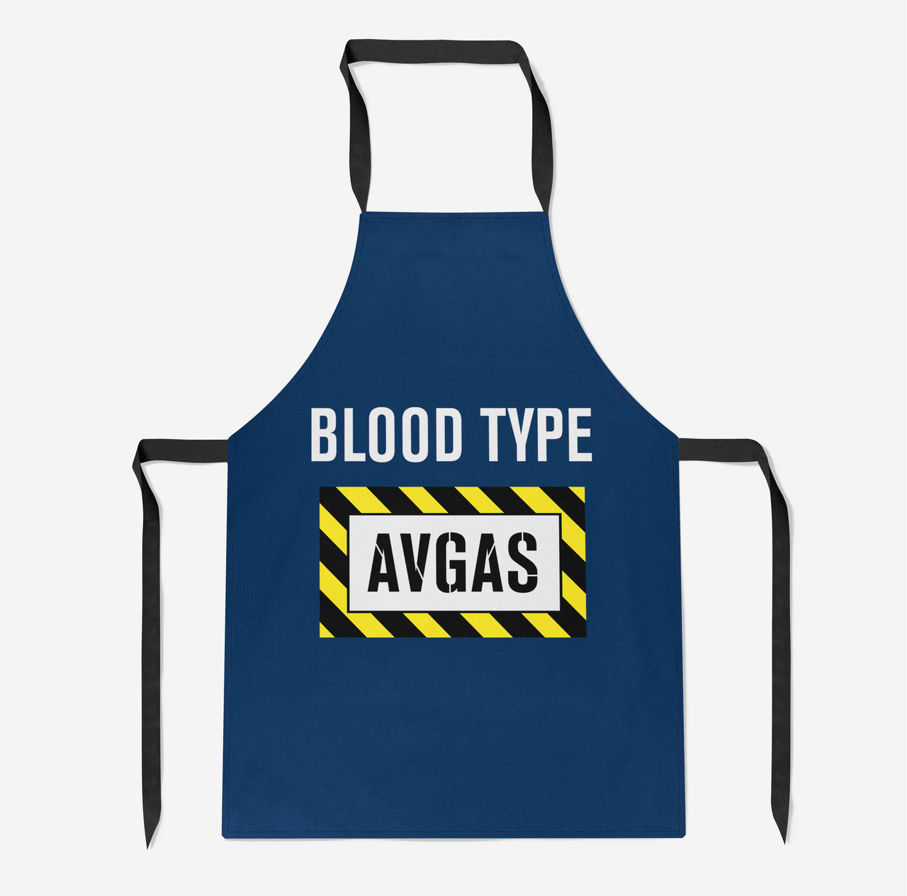Blood Type AVGAS Designed Kitchen Aprons