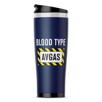 Thumbnail for Blood Type AVGAS Designed Travel Mugs
