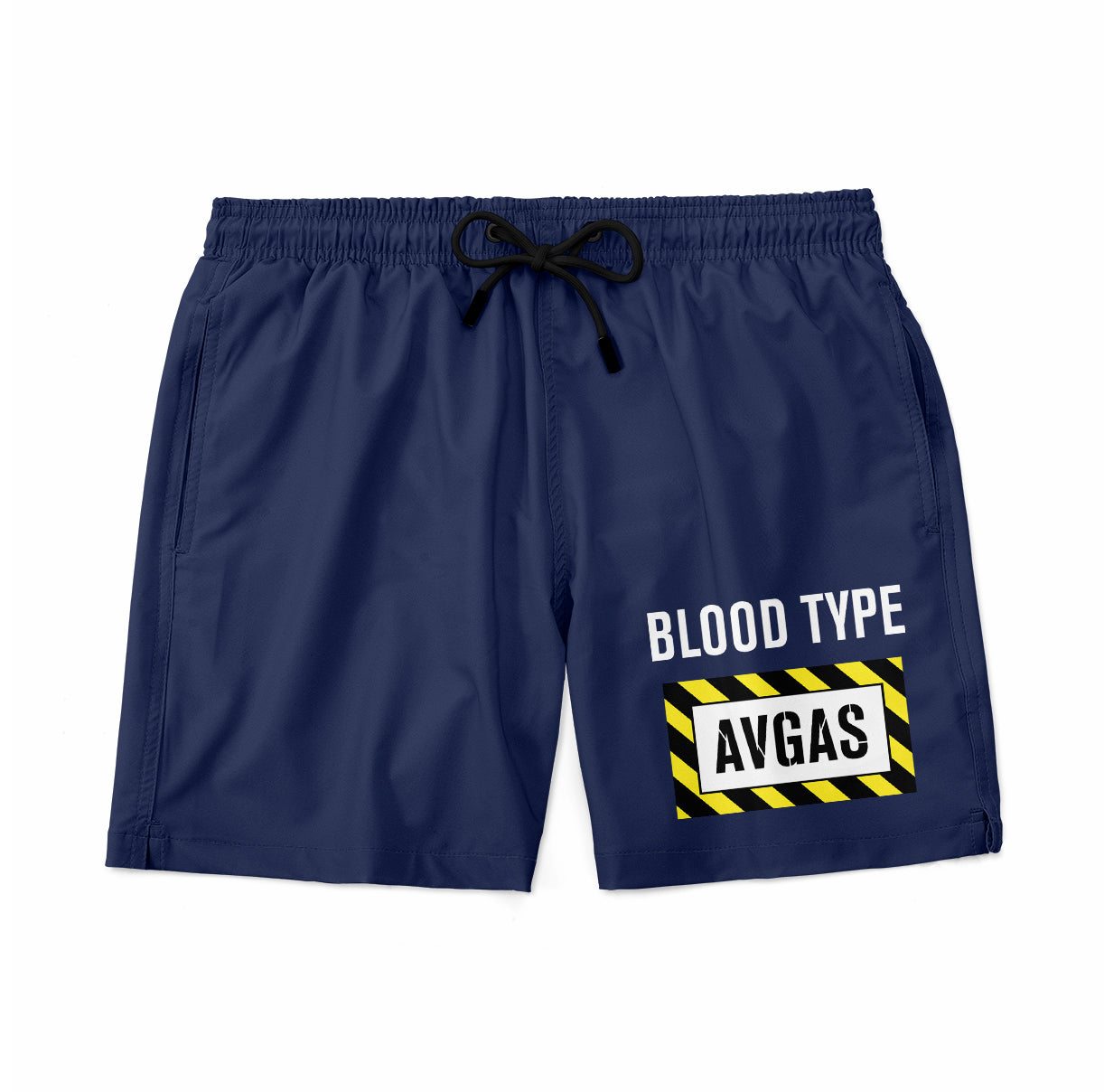Blood Type AVGAS Designed Swim Trunks & Shorts