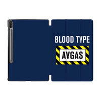 Thumbnail for Blood Type AVGAS Designed Samsung Tablet Cases