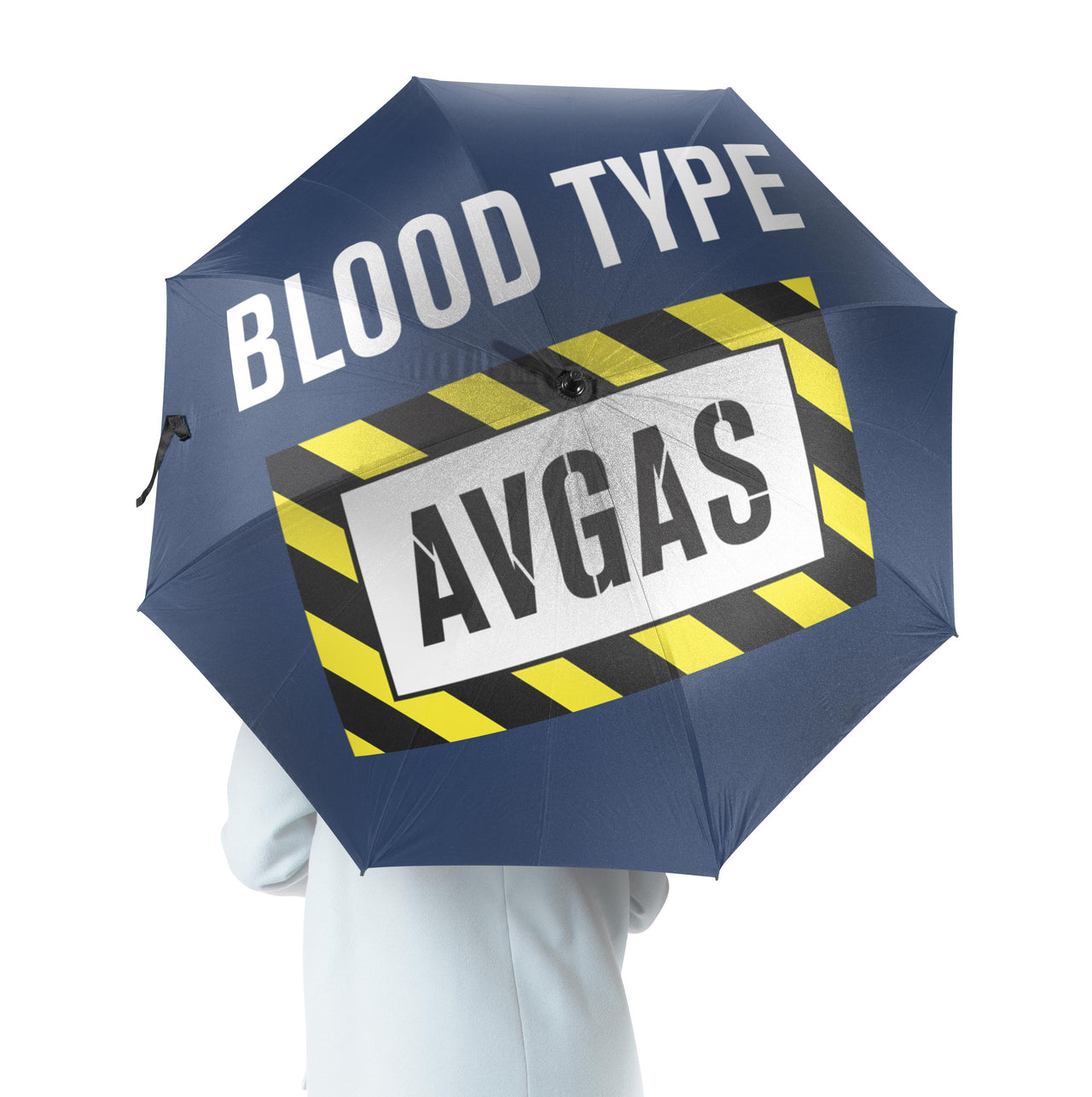 Blood Type AVGAS Designed Umbrella