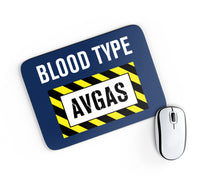 Thumbnail for Blood Type AVGAS Designed Mouse Pads