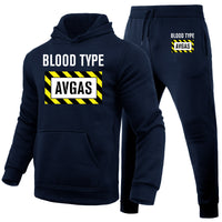 Thumbnail for Blood Type AVGAS Designed Hoodies & Sweatpants Set