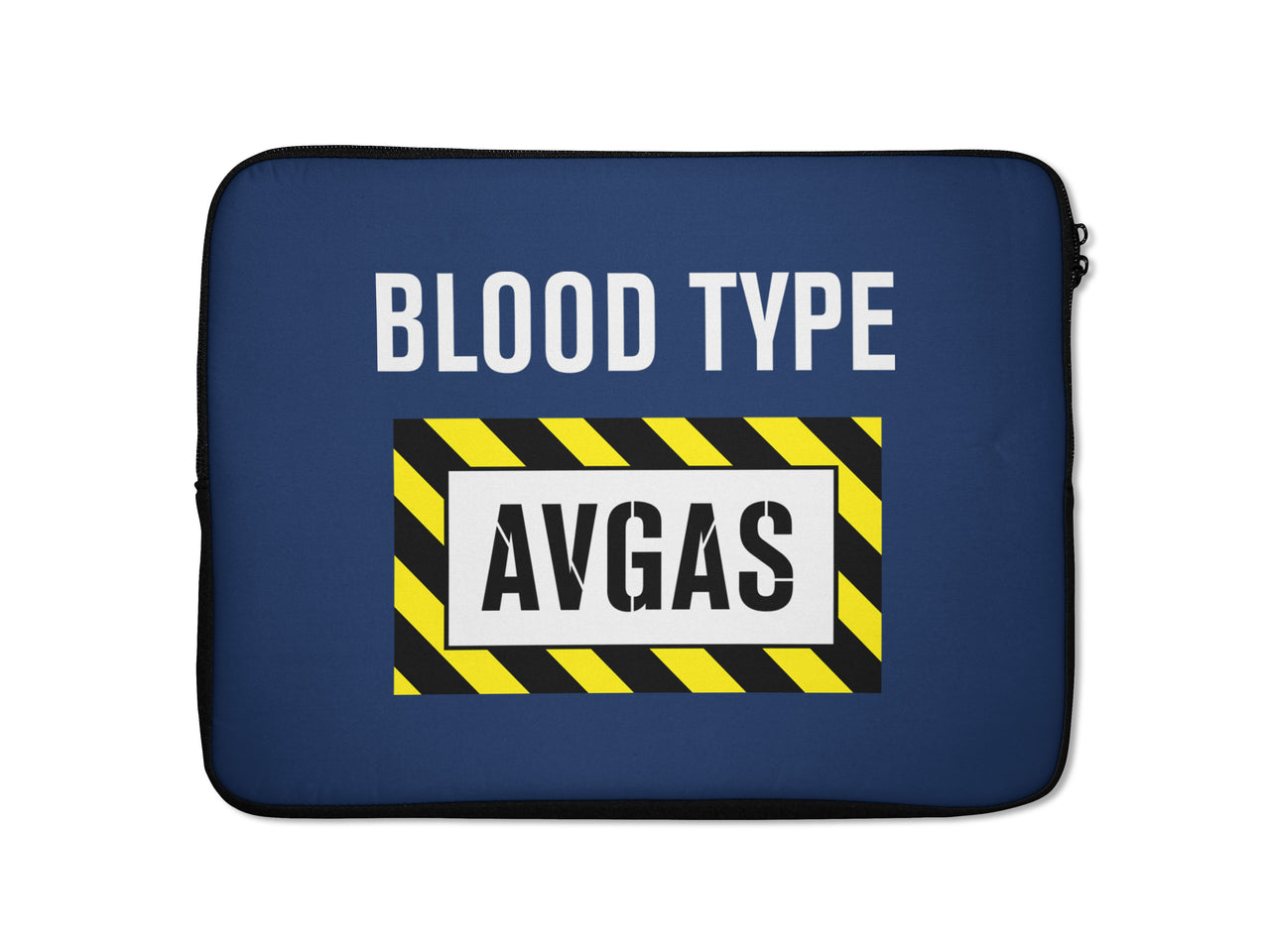Blood Type AVGAS Designed Laptop & Tablet Cases
