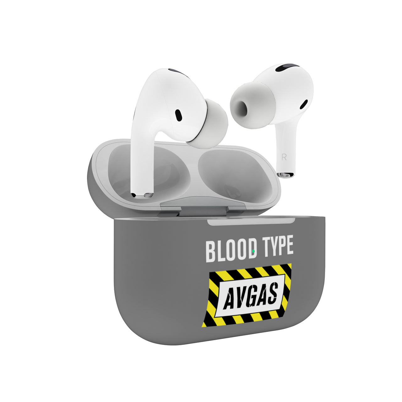 Blood Type AVGAS Designed AirPods "Pro" Cases
