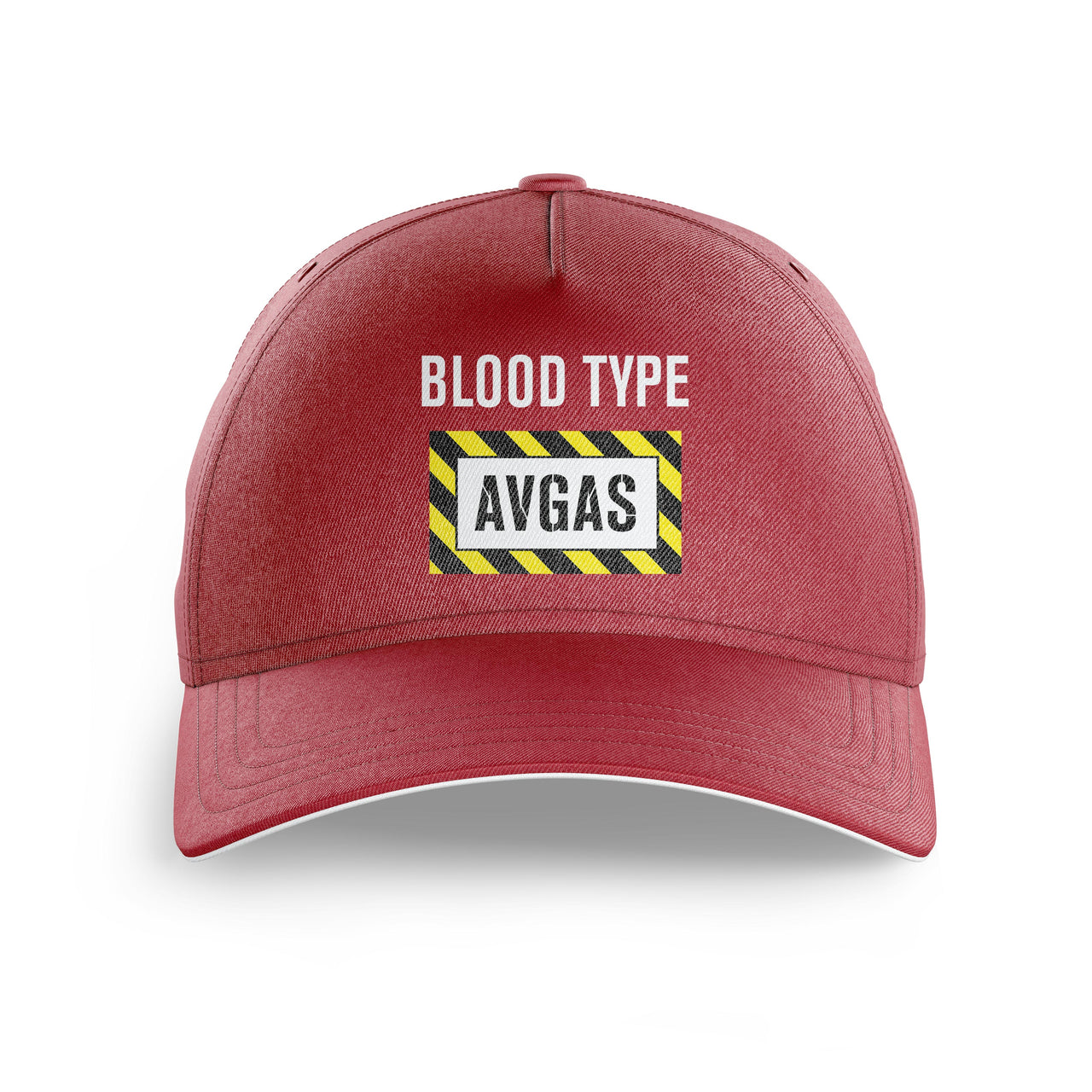 Blood Type AVGAS Printed Hats