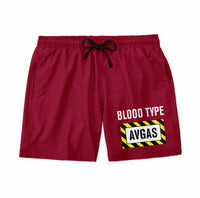 Thumbnail for Blood Type AVGAS Designed Swim Trunks & Shorts