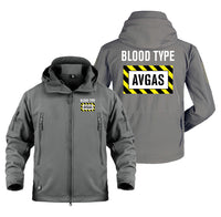 Thumbnail for Blood Type AVGAS Designed Military Jackets (Customizable)